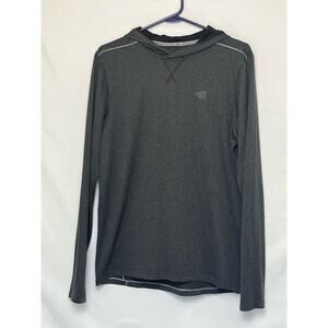 The North Face Men’s M Gray FlashDry Long Sleeve Mountain Athletic Hoodie Hiking